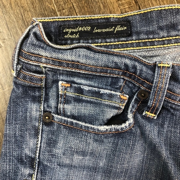 Citizens of Humanity Low Waist Flare Jeans (26) - Picture 8 of 8